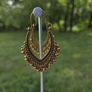 37. Gold Hoop Earrings